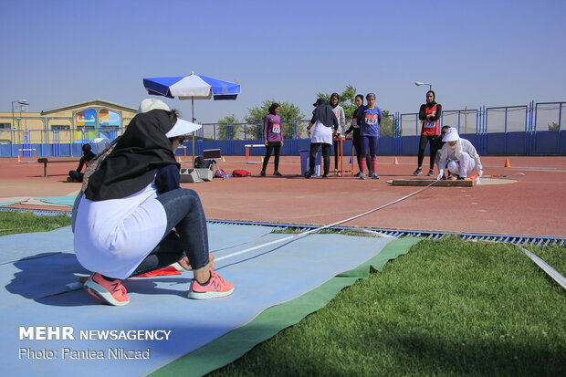 المنافسات الوطنية لالعاب القوى للفتايات في ايران