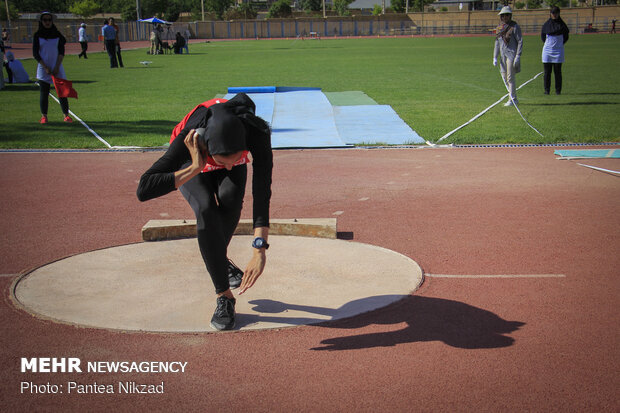 Nationwide U-23 track-and-field competitions in Shahr-e Kord