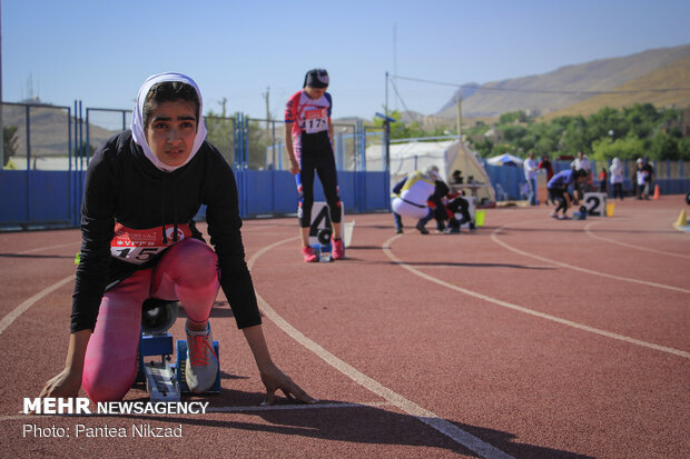 Nationwide U-23 track-and-field competitions in Shahr-e Kord