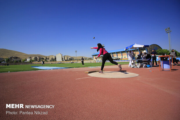 Nationwide U-23 track-and-field competitions in Shahr-e Kord