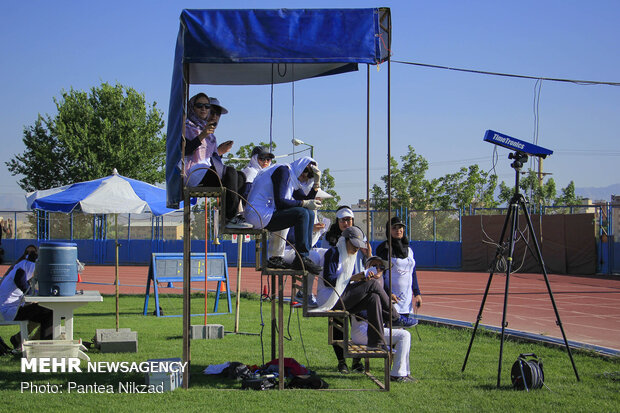 Nationwide U-23 track-and-field competitions in Shahr-e Kord