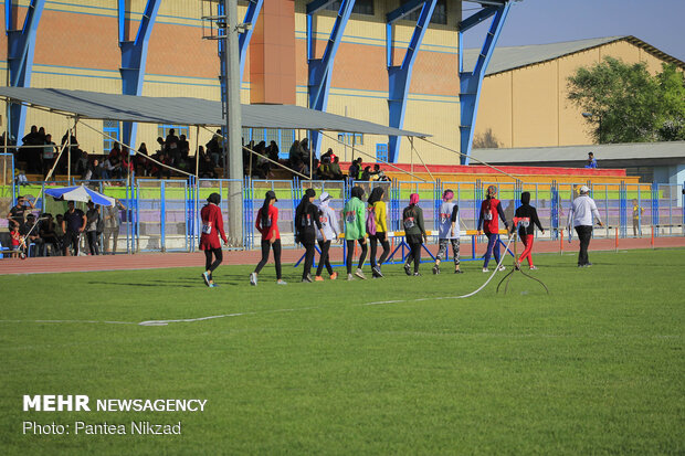 Nationwide U-23 track-and-field competitions in Shahr-e Kord