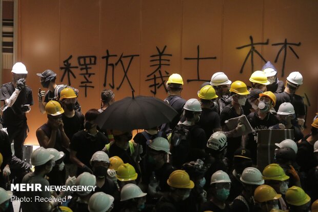 ہانگ کانگ میں ایک بار پھر عوامی احتجاج کا سلسلہ شروع 
