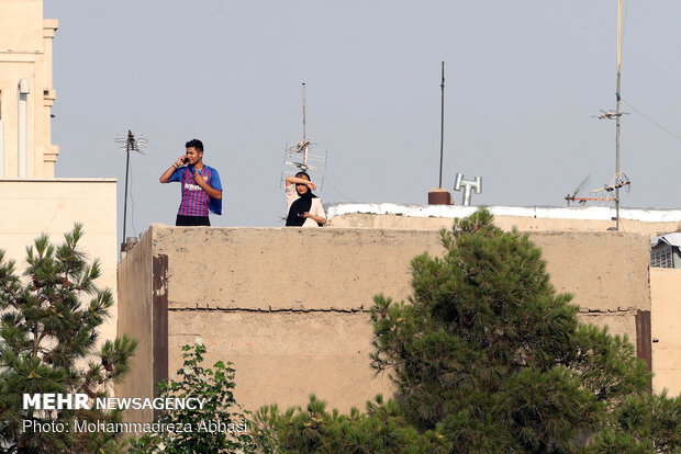 Esteghlal’s first public training session under Stramaccioni