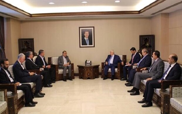 Senior aid to Iran FM holds talks with Syrian officials