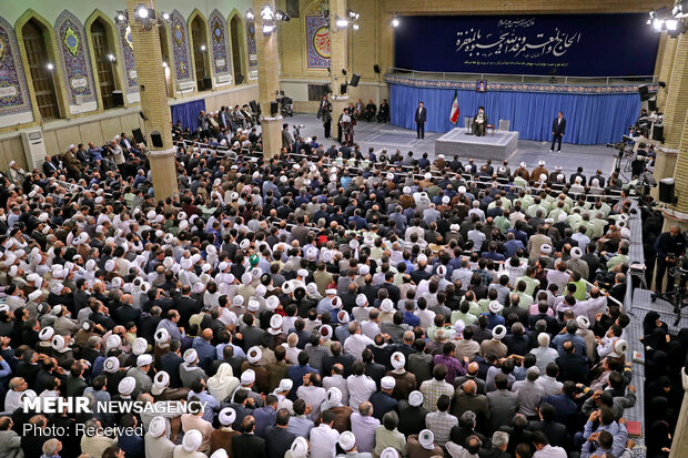 Ayatollah Khamenei’s meeting with Hajj officials