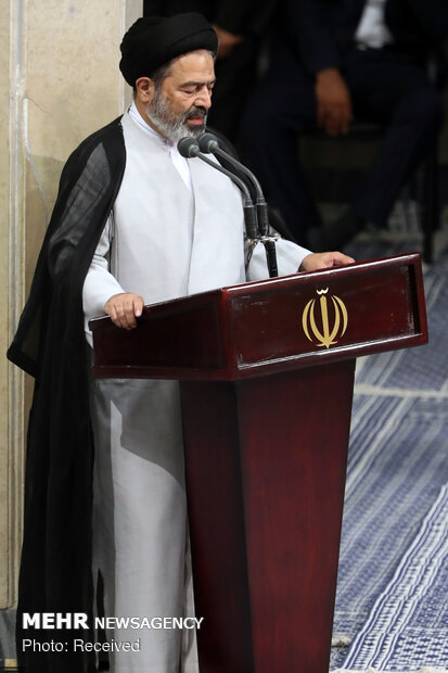 Ayatollah Khamenei’s meeting with Hajj officials