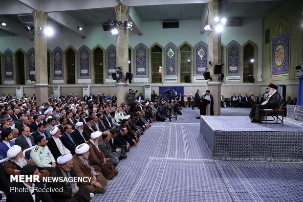 Ayatollah Khamenei’s meeting with Hajj officials