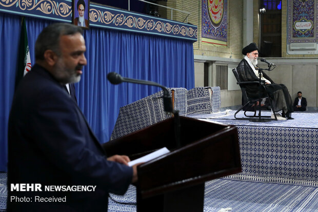 Ayatollah Khamenei’s meeting with Hajj officials