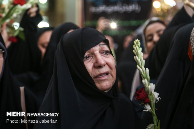 آیین استقبال از کاروان خدام حرم مطهر رضوی در اهواز