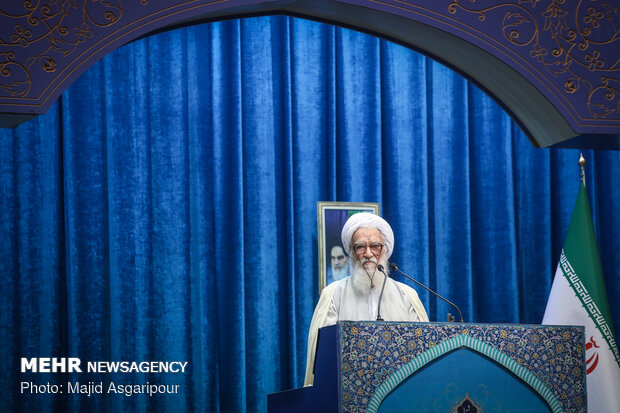 Friday prayers in Tehran