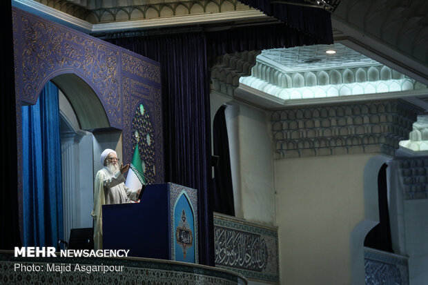 Friday prayers in Tehran