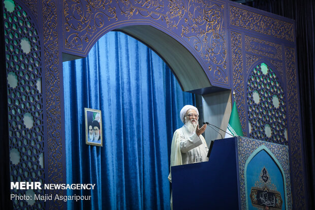 Friday prayers in Tehran