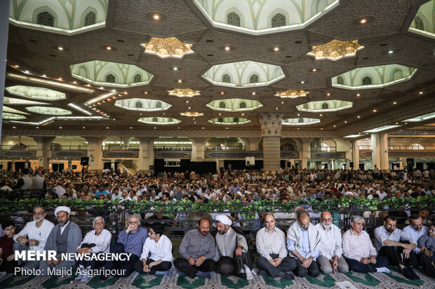 Friday prayers in Tehran