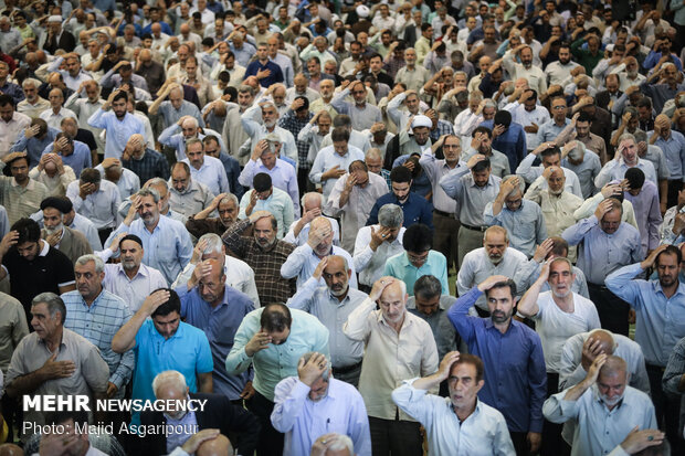 Friday prayers in Tehran