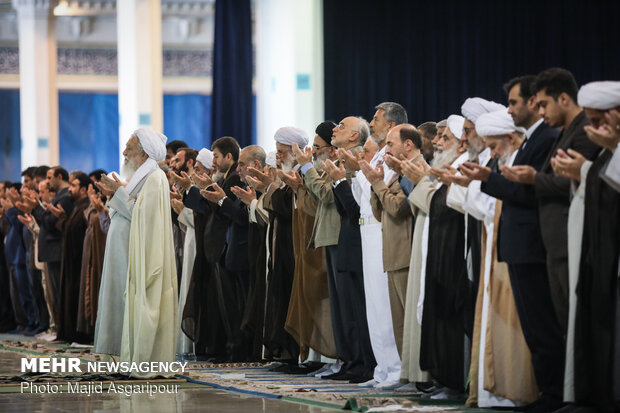 Friday prayers in Tehran