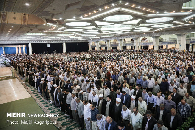 Friday prayers in Tehran