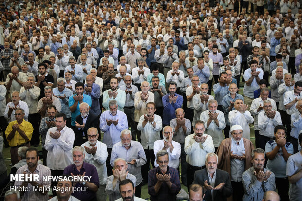 Friday prayers in Tehran