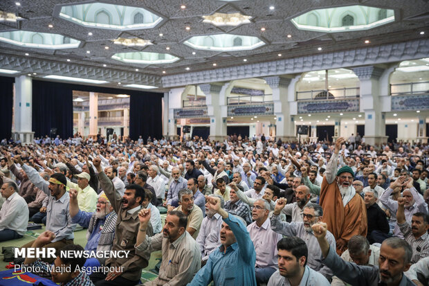 Friday prayers in Tehran