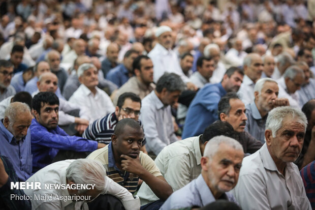 Friday prayers in Tehran