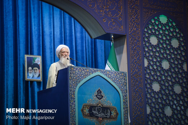 Friday prayers in Tehran