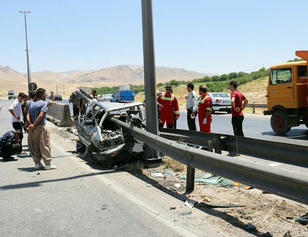 ۱۶۳ نفر امسال در مازندران براثر تصادف فوت کردند