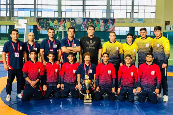 Iran's U-17 Greco-Roman wrestlers become Asia vice champion