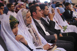 خراسان جنوبی میں 120 جوڑوں کی شادی اجتماعی تقریب