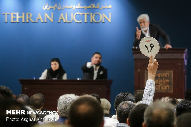 Air of caution at 11th Tehran Auction, total proceeds still set record high