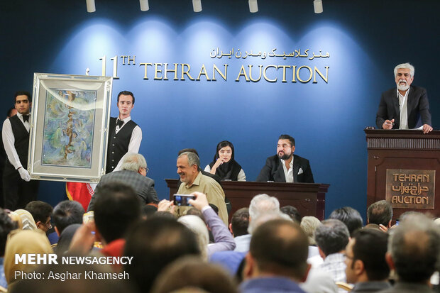 11th Tehran Auction for classic, modern Iranian art