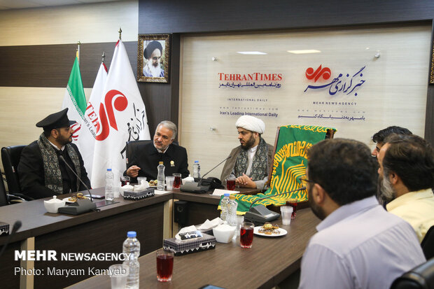 Caravan of “Under the Shadow of Sun” visit MNA HQ