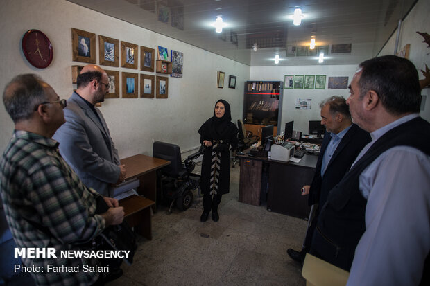 بازدید جمعی از مدیران خبرگزاری مهر از کارخانه فیروز