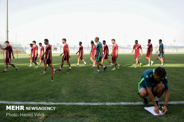 Persepolis training session under Calderon