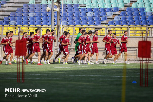 Persepolis training session under Calderon