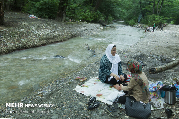 خنکای تابستان در گلستان