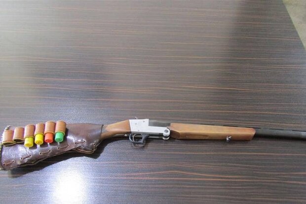 کشف یک قبضه اسلحه قاچاق از شکارچی غیرمجاز در کردکوی