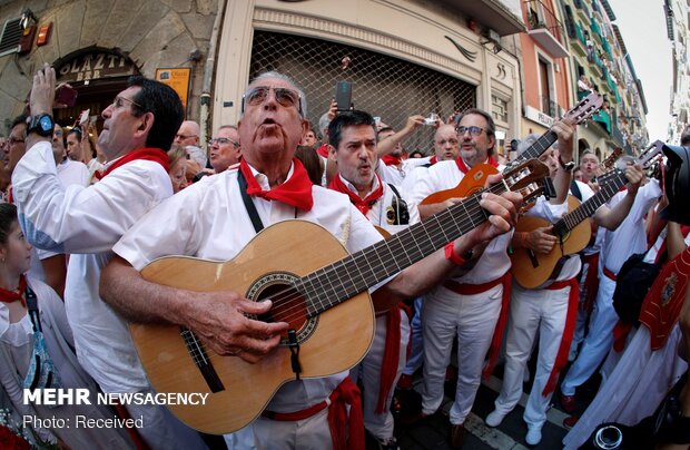 جشنواره سان فرمین در اسپانیا‎