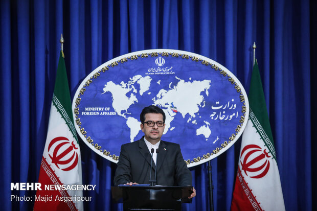 Iran following Iraq developments with sensitivity: FM spokesman