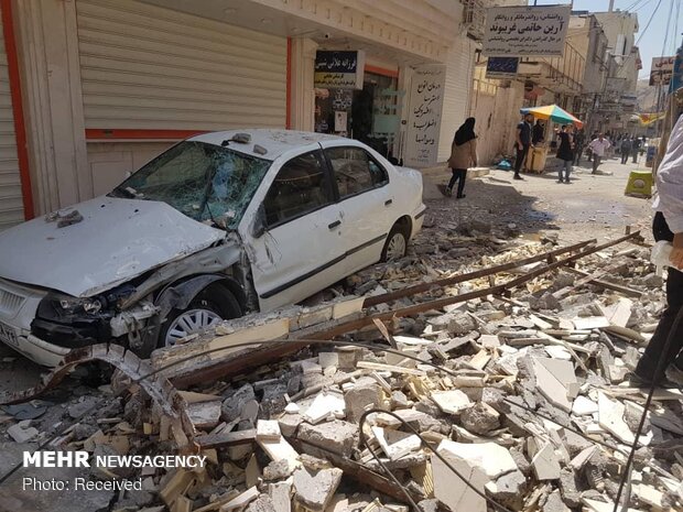 آمار مصدومان زلزله مسجد سلیمان به ۶۴ نفر رسید