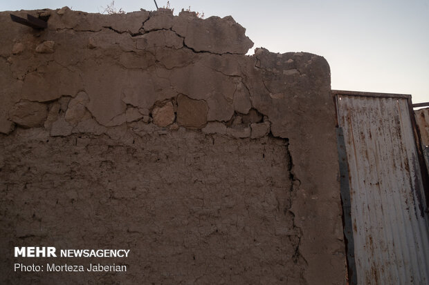 Earthquake damages in Golgir village, SW Iran