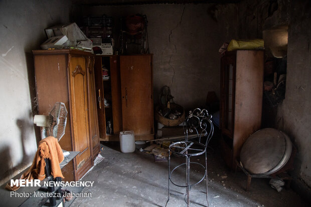 Earthquake damages in Golgir village, SW Iran