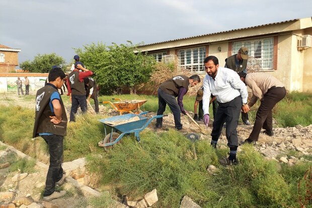 طرح ملی اردوی جهادی انجمن‎های اسلامی دانش‎آموزان در مناطق سیل‎زده