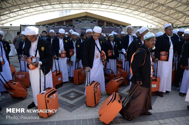 Hajj pilgrims 