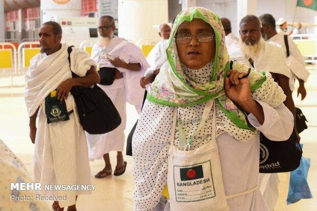 Hajj pilgrims 