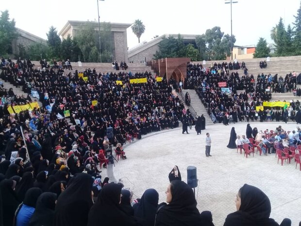 گردهمایی بزرگ حجاب و عفاف در ساری برگزار شد