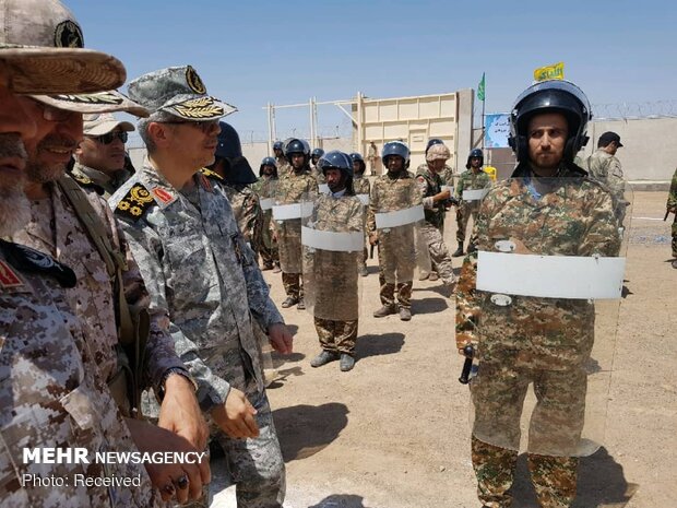 Major General Bagheri visits NE border regions