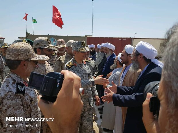 General Bagheri visits northeastern borders