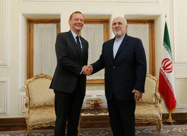 Zarif and French president’s top advisor consult on Iran-France developments 
