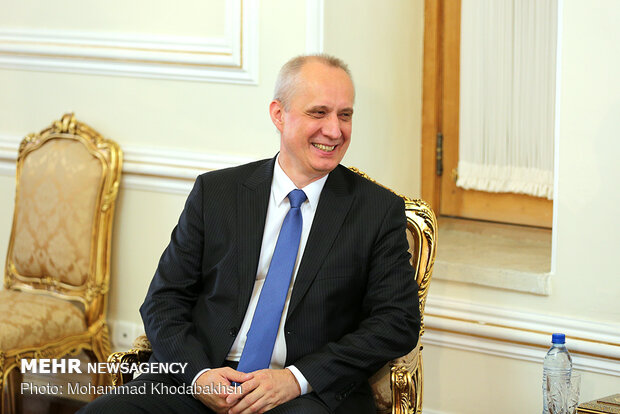 FM Zarif, Belarusian diplomat meeting in Tehran