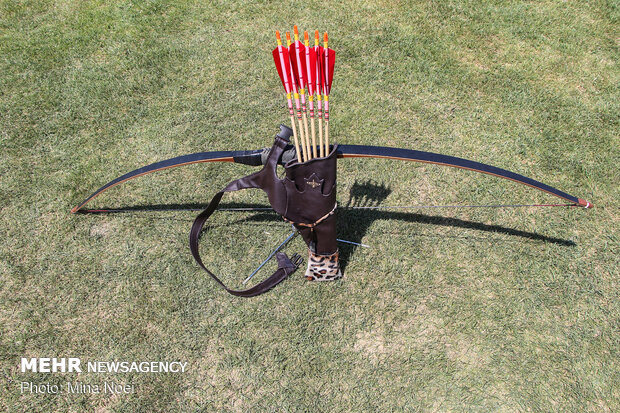 Traditional archery contest in Tabriz